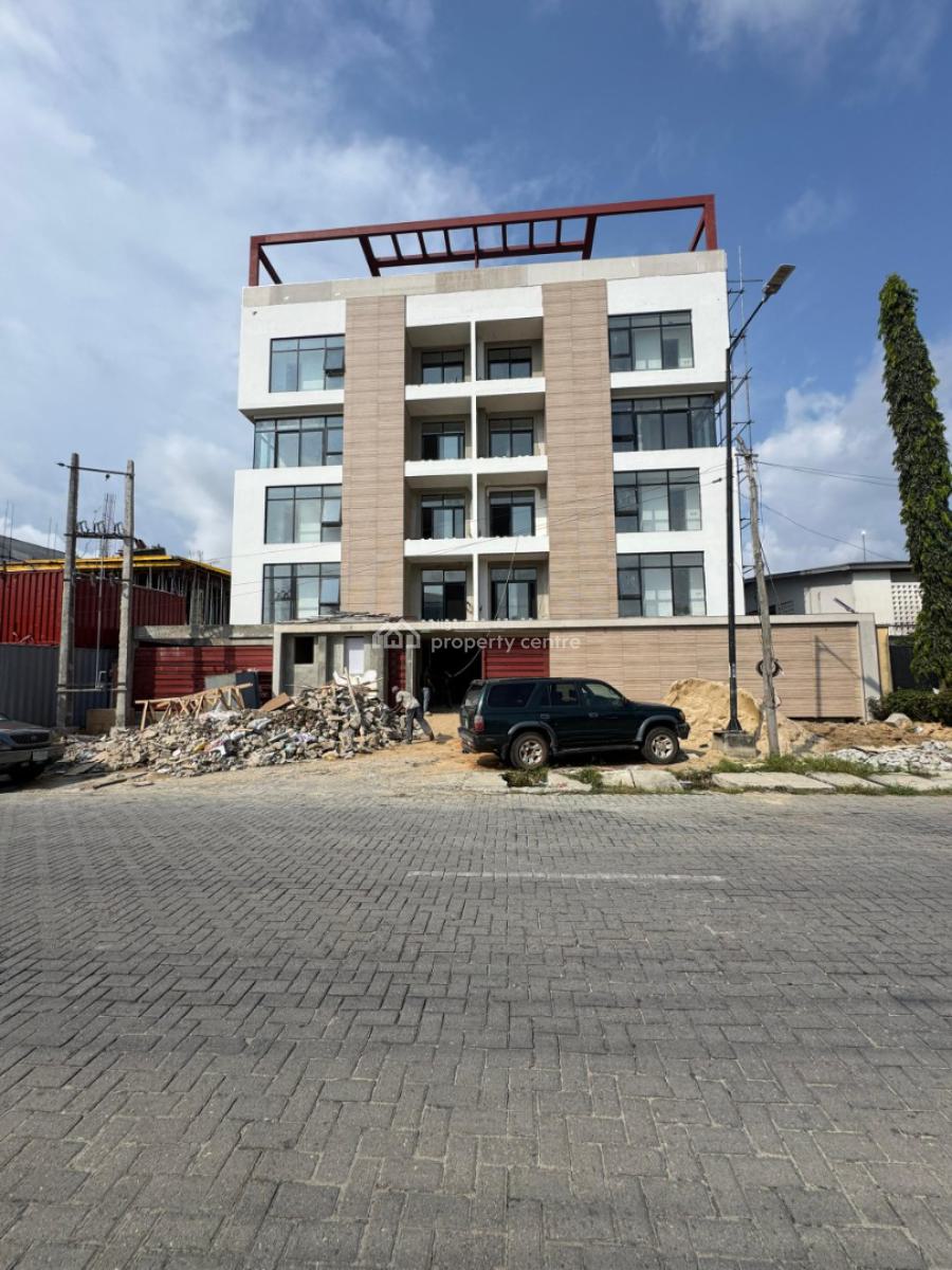The Most Exciting 2 Bedroom Apartment with Luxury Finish, Feautures a Rooftop Infinity Swimming Pool, Gym,bq, Lekki Phase 1, Lekki, Lagos, Flat / Apartment for Sale