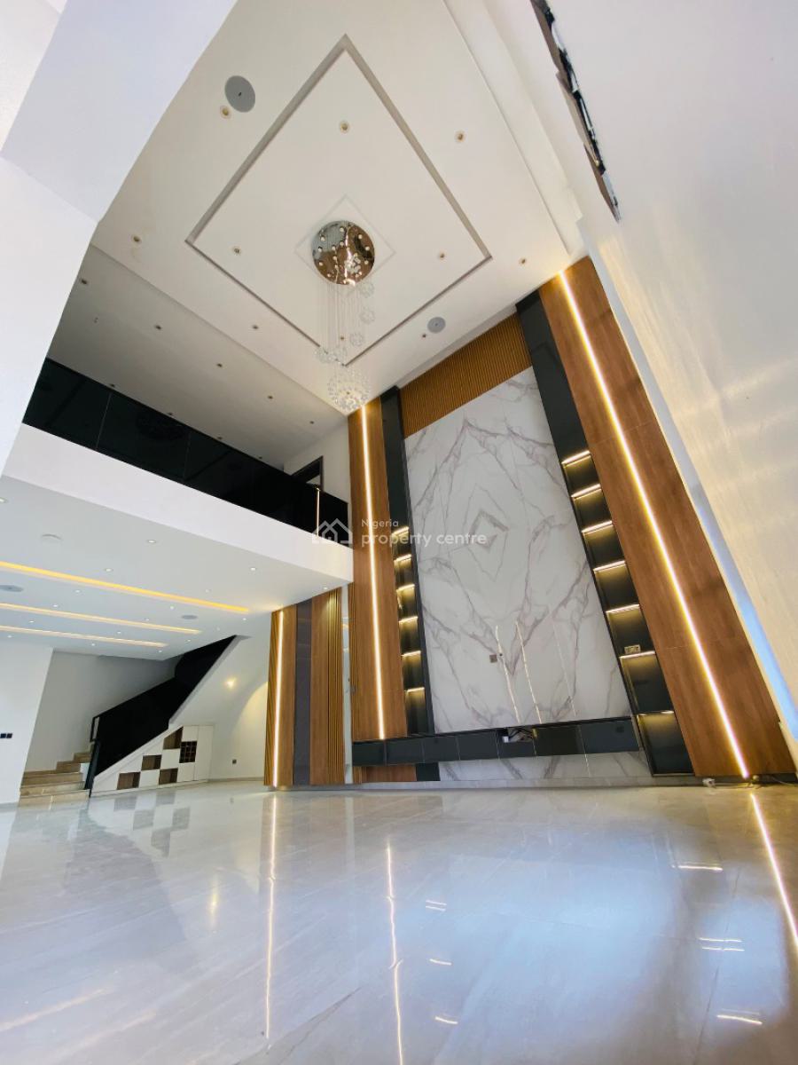 Luxury 5 Bed Fully Detached with Swimming Pool, Cinema, Smart House, Royal Garden, Ajah, Lagos, Detached Duplex for Sale
