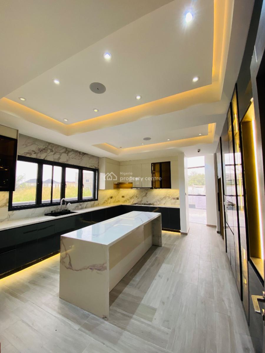Luxury 5 Bed Fully Detached with Swimming Pool, Cinema, Smart House, Royal Garden, Ajah, Lagos, Detached Duplex for Sale