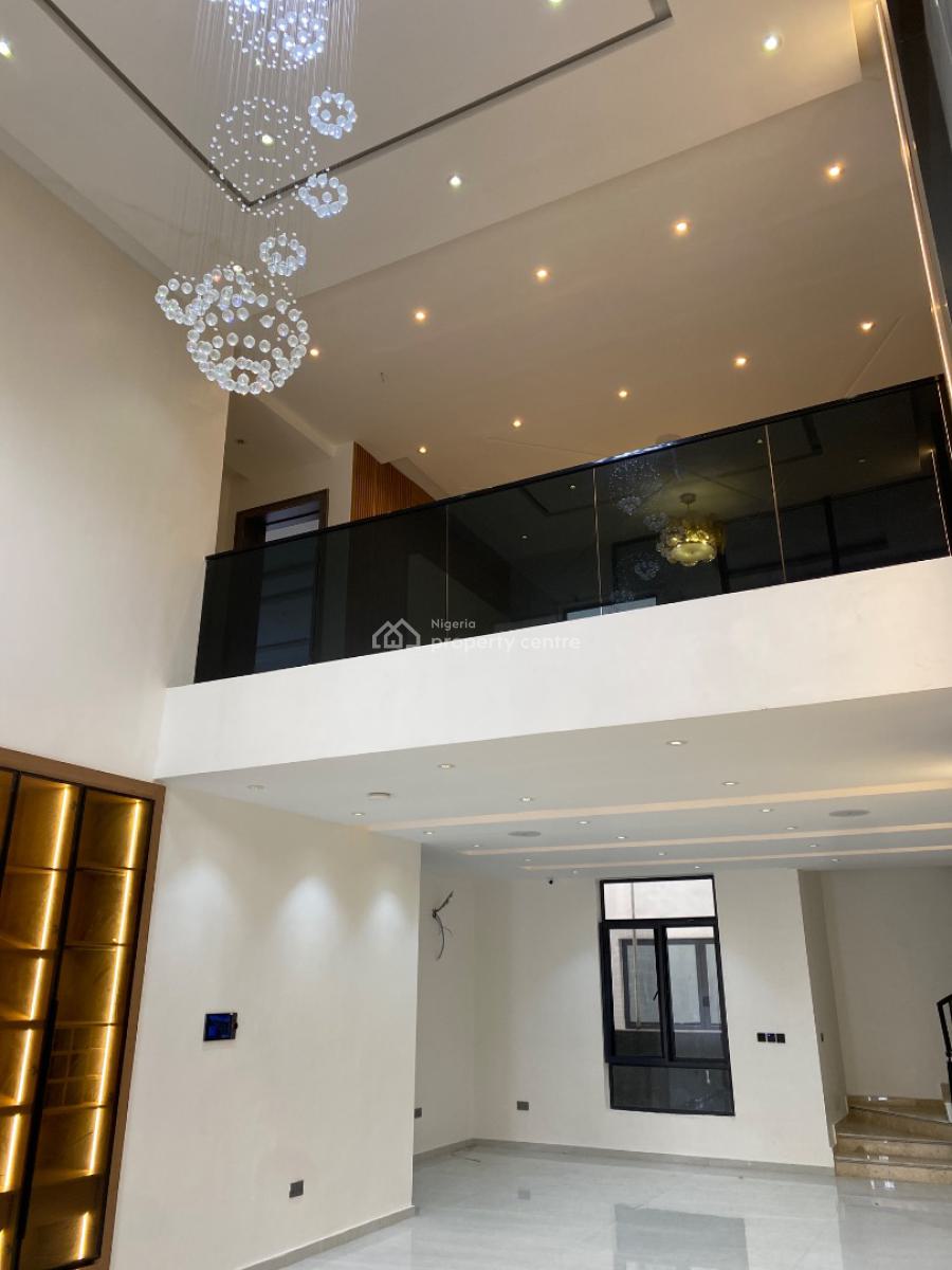 Luxury 5 Bed Fully Detached with Swimming Pool, Cinema, Smart House, Royal Garden, Ajah, Lagos, Detached Duplex for Sale