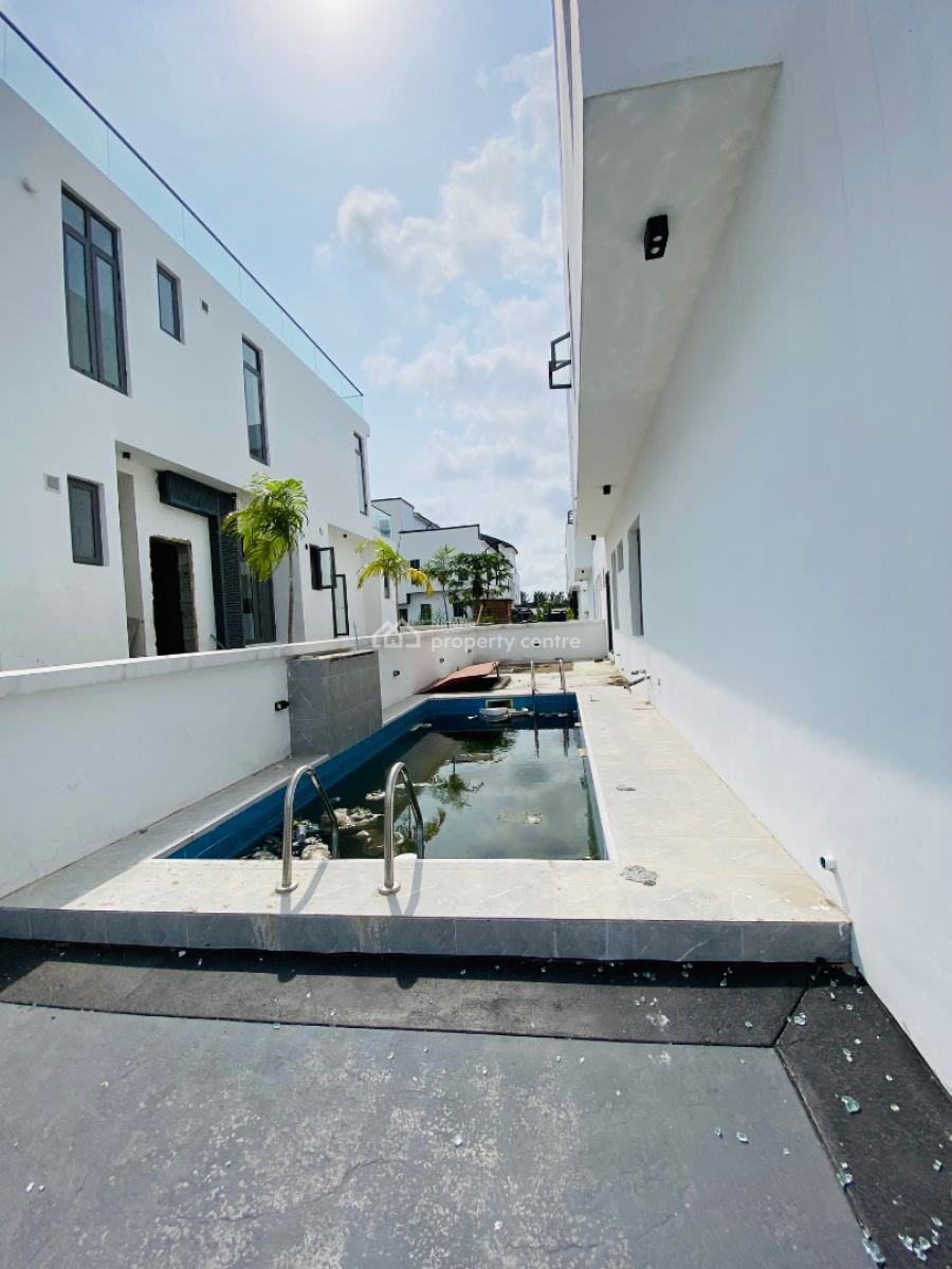 Tasty5 Bed Fully Detached with Swimming Pool, Cinema, Smart House, Royal Garden, Ajah, Lagos, Detached Duplex for Sale