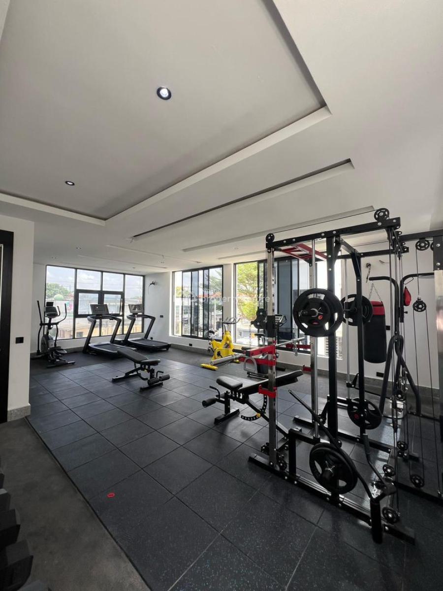 Well Finished  4 Bedroom Terraced   Duplex with Pool & Gym with Bq., Ikoyi, Lagos, Terraced Duplex for Rent
