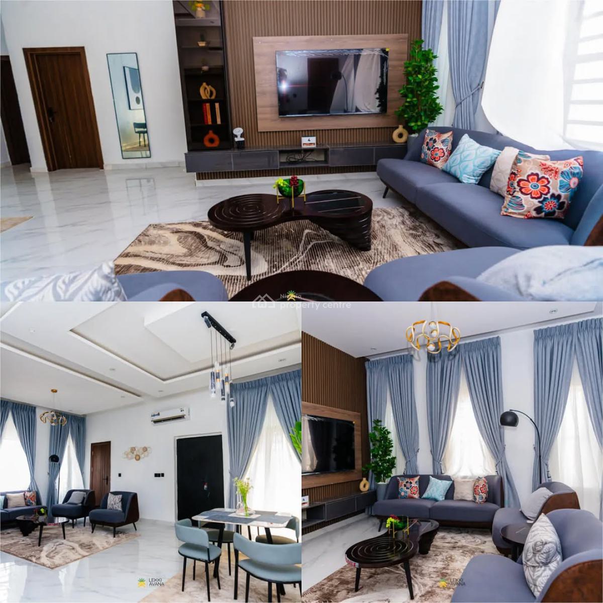 Luxury 3-bedroom Fully Detached Bungalow, at Lekki Avana Phase 2 / with 5m Deposit and 12 Months Payment Plan, Eleranigbe, Ibeju Lekki, Lagos, Detached Bungalow for Sale