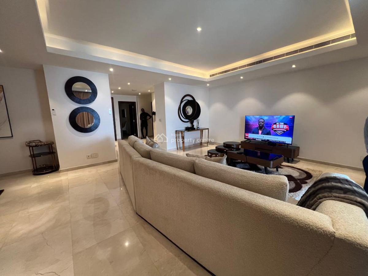 Luxury Furnished 3 Bed Penthouse, Eko Pearl Towers, Eko Atlantic City, Lagos, Flat / Apartment for Rent