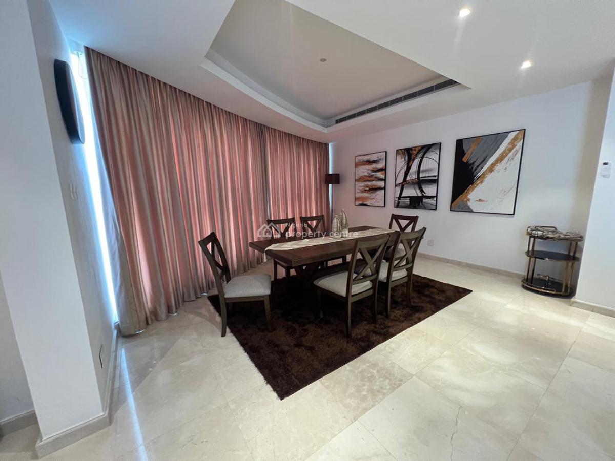 Luxury Furnished 3 Bed Penthouse, Eko Pearl Towers, Eko Atlantic City, Lagos, Flat / Apartment for Rent