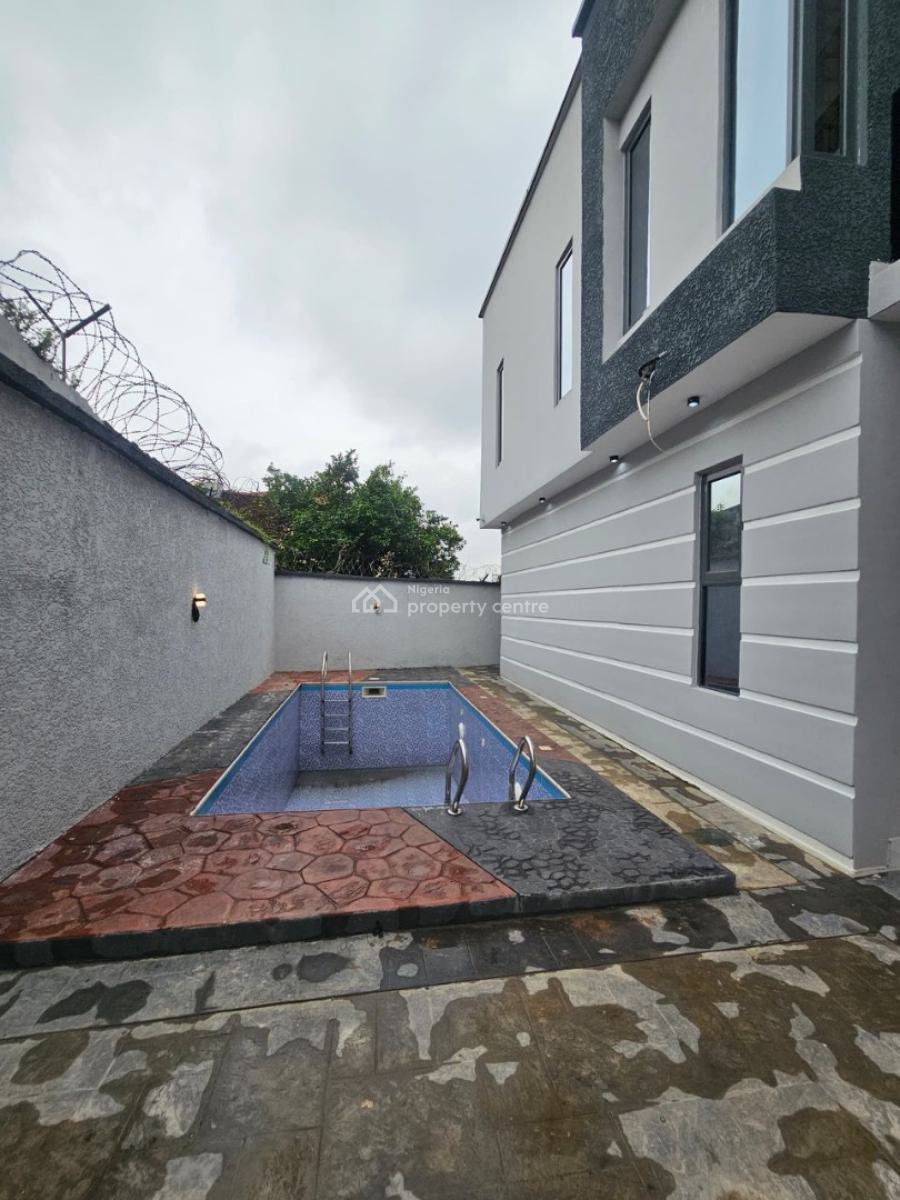 Luxury  4 Bedroom Fully Detached Duplex with Bq and Swimming Pool, The Perfect Home for Your Beautiful Crafted for Your Lovely Family, Omole Phase 1, Ikeja, Lagos, Detached Duplex for Sale