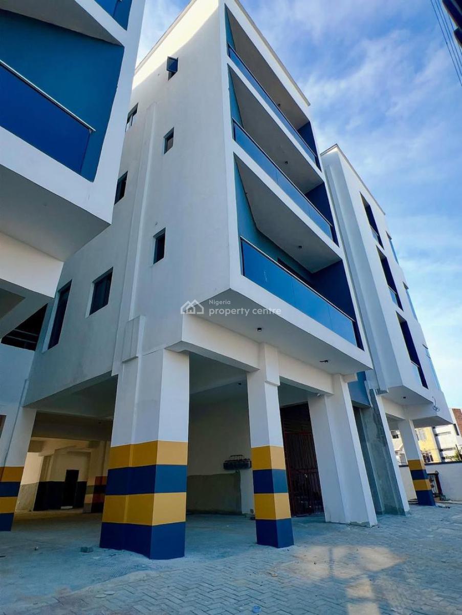 Serviced 3 Bedroom Apartment with Security Post, Chevron Toll Gate, Orchid Road, Lekki, Lagos, Flat / Apartment for Sale