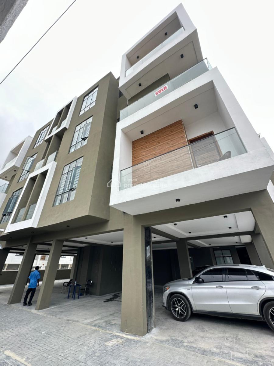 Lovely 2 Bedroom Apartment with Elevator, Lovely 2 Bedroom Apartment with Bq in Ikota Lekki, Ikota, Lekki, Lagos, Block of Flats for Sale