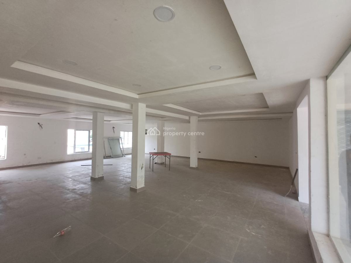 Serviced 100sqm Shop / Office Space on The Third Floor, Zone 2, Wuse, Abuja, Office Space for Rent