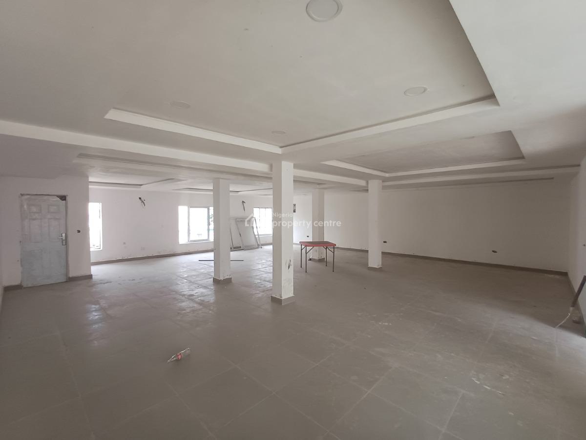 Serviced 100sqm Shop / Office Space on The Third Floor, Zone 2, Wuse, Abuja, Office Space for Rent