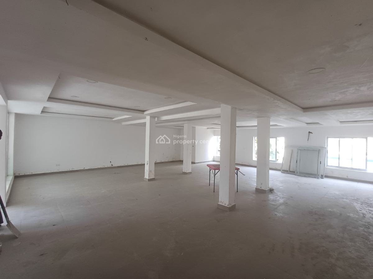 Serviced 100sqm Shop / Office Space on The Third Floor, Zone 2, Wuse, Abuja, Office Space for Rent