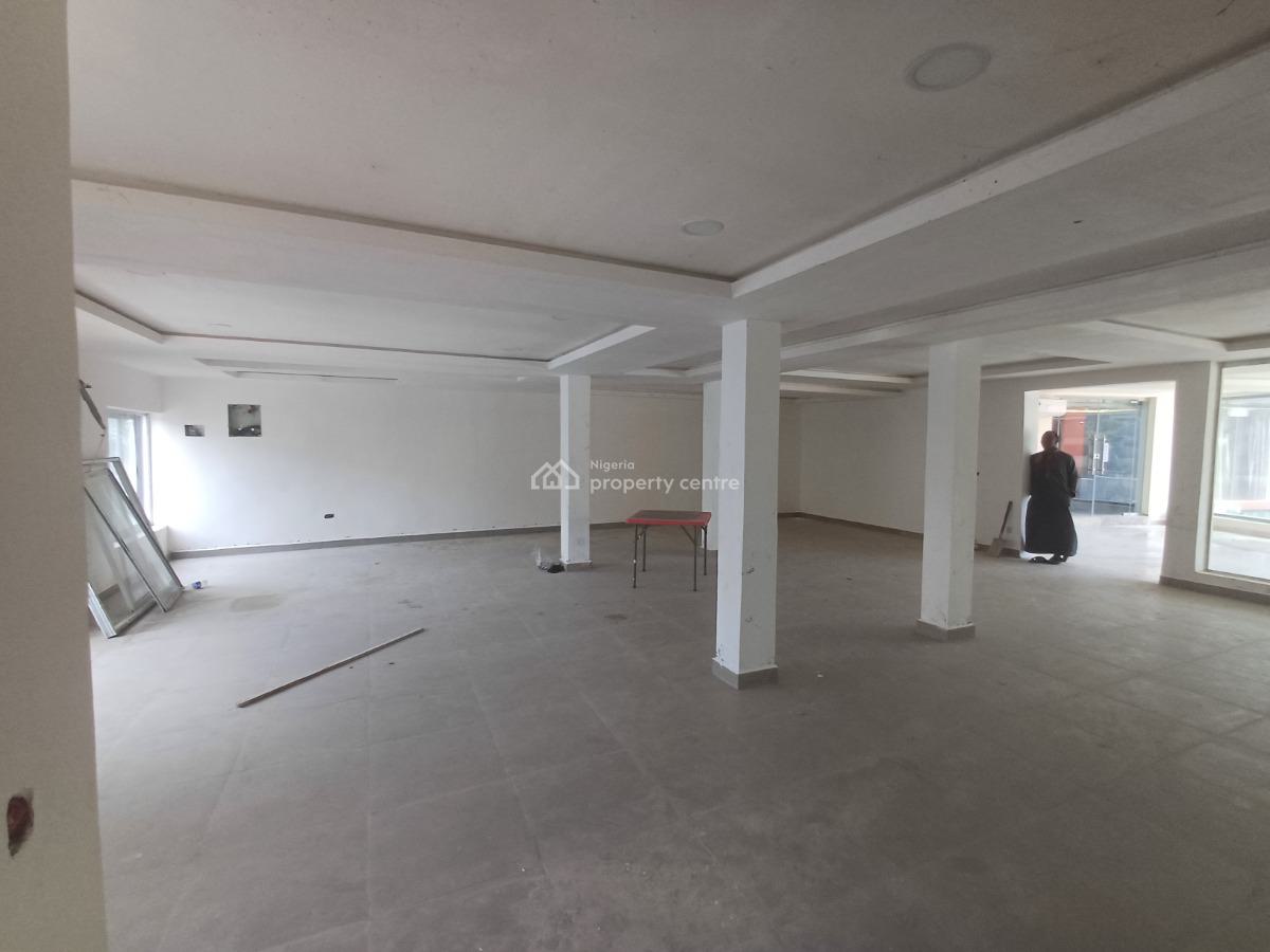 Serviced 100sqm Shop / Office Space on The Third Floor, Zone 2, Wuse, Abuja, Office Space for Rent