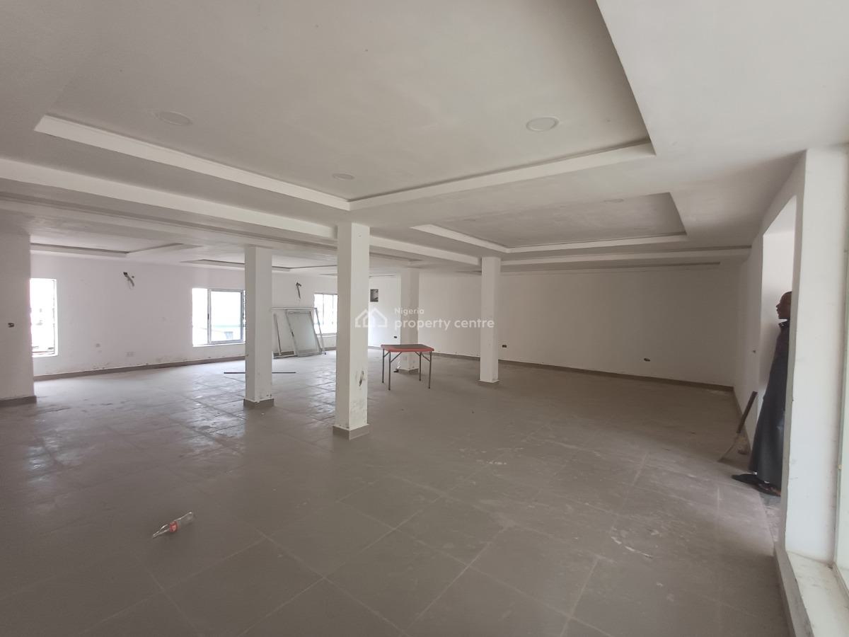 Serviced 100sqm Shop / Office Space on The Third Floor, Zone 2, Wuse, Abuja, Office Space for Rent