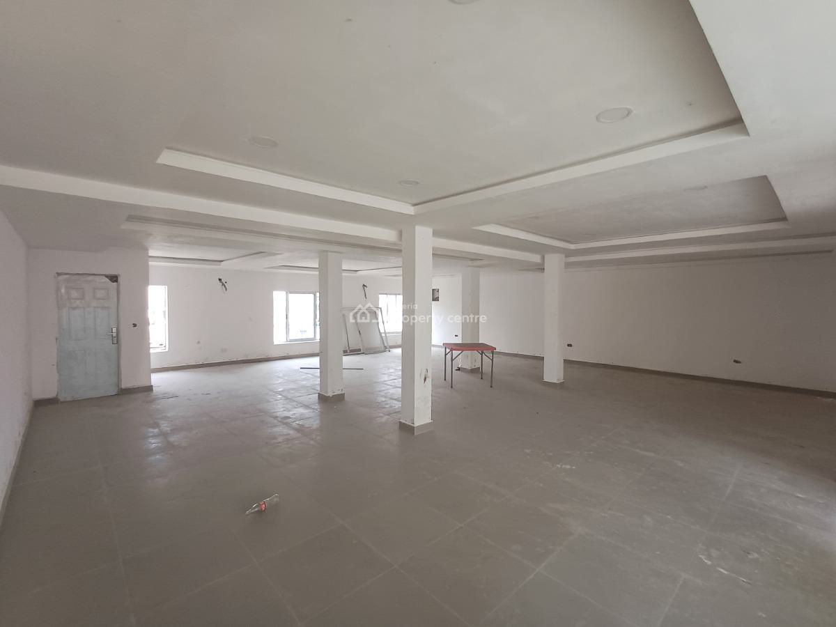 Serviced 100sqm Shop / Office Space on The Third Floor, Zone 2, Wuse, Abuja, Office Space for Rent