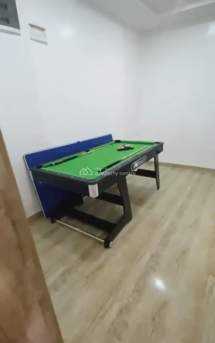 Luxury Fully Furnished 4bedroom Terrace Duplex with Bq, with,snooker,, Tarred Rd, Wuye, Abuja, Terraced Duplex for Rent