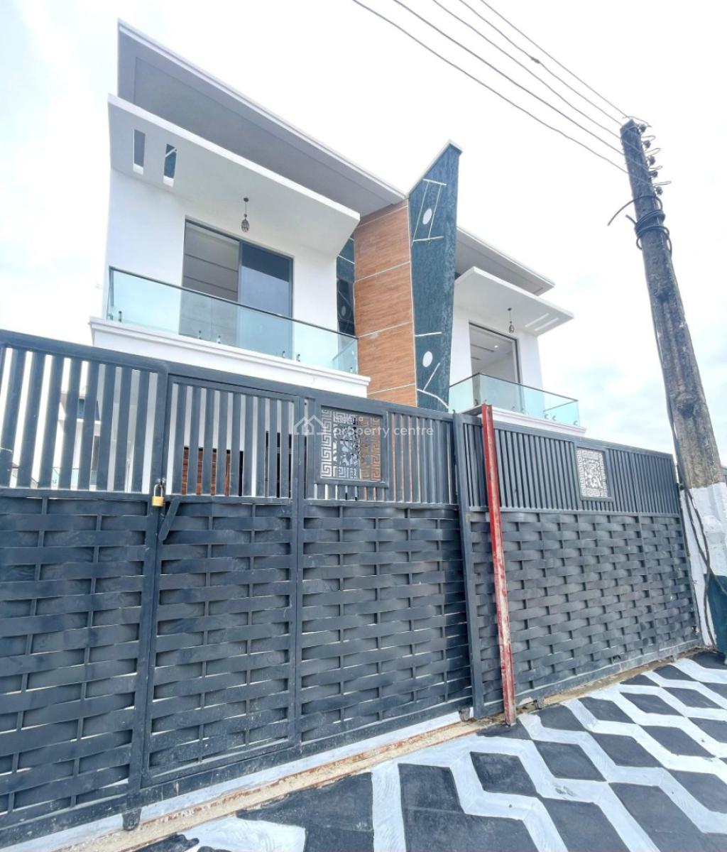 Luxurious 4 Bedroom Semi Detached Duplex with Bq, Sangotedo, Ajah, Lagos, Semi-detached Duplex for Sale
