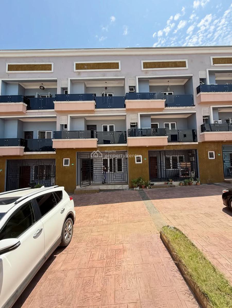 Tastefully Finished 4 Bedroom Terrace Duplex with Bq, By Games Village, Kaura, Abuja, Terraced Duplex for Rent