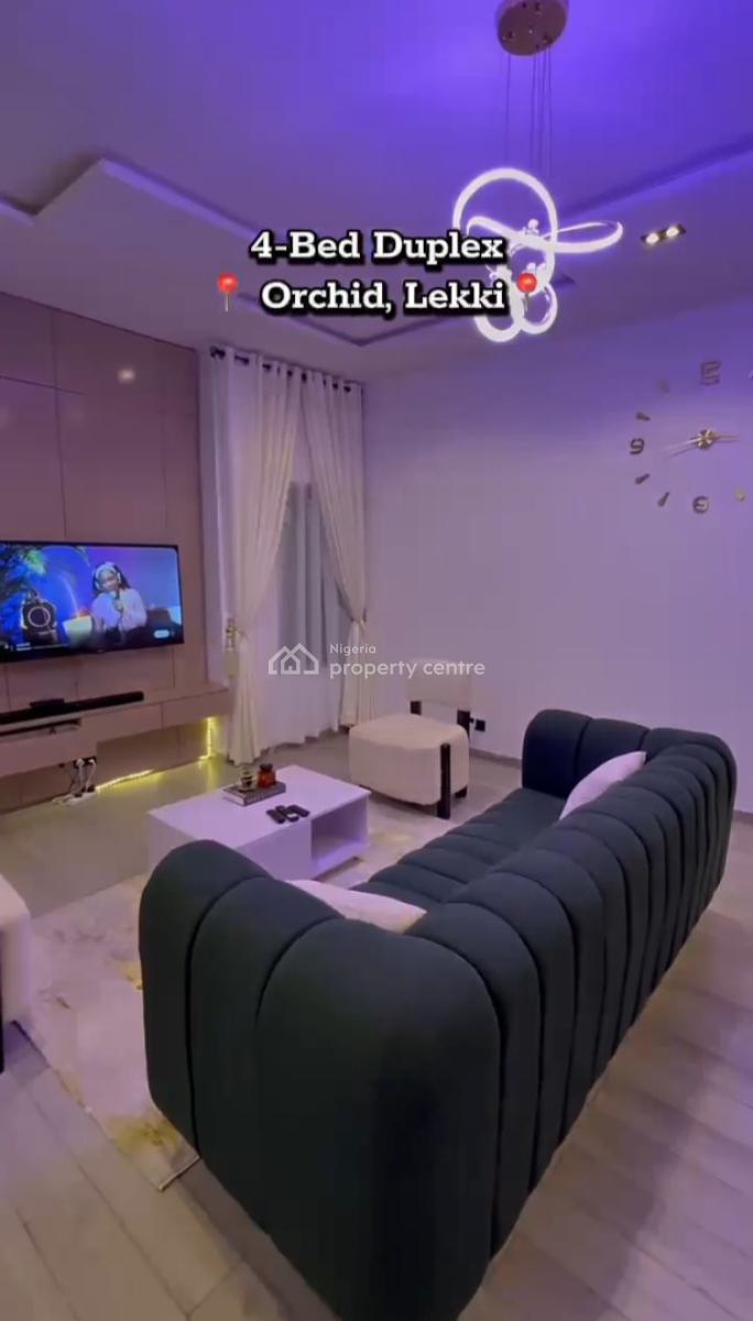 4 Bedroom Detached Duplex, Orchid Hotel Road, Lekki Phase 2, Lekki, Lagos, Semi-detached Duplex Short Let