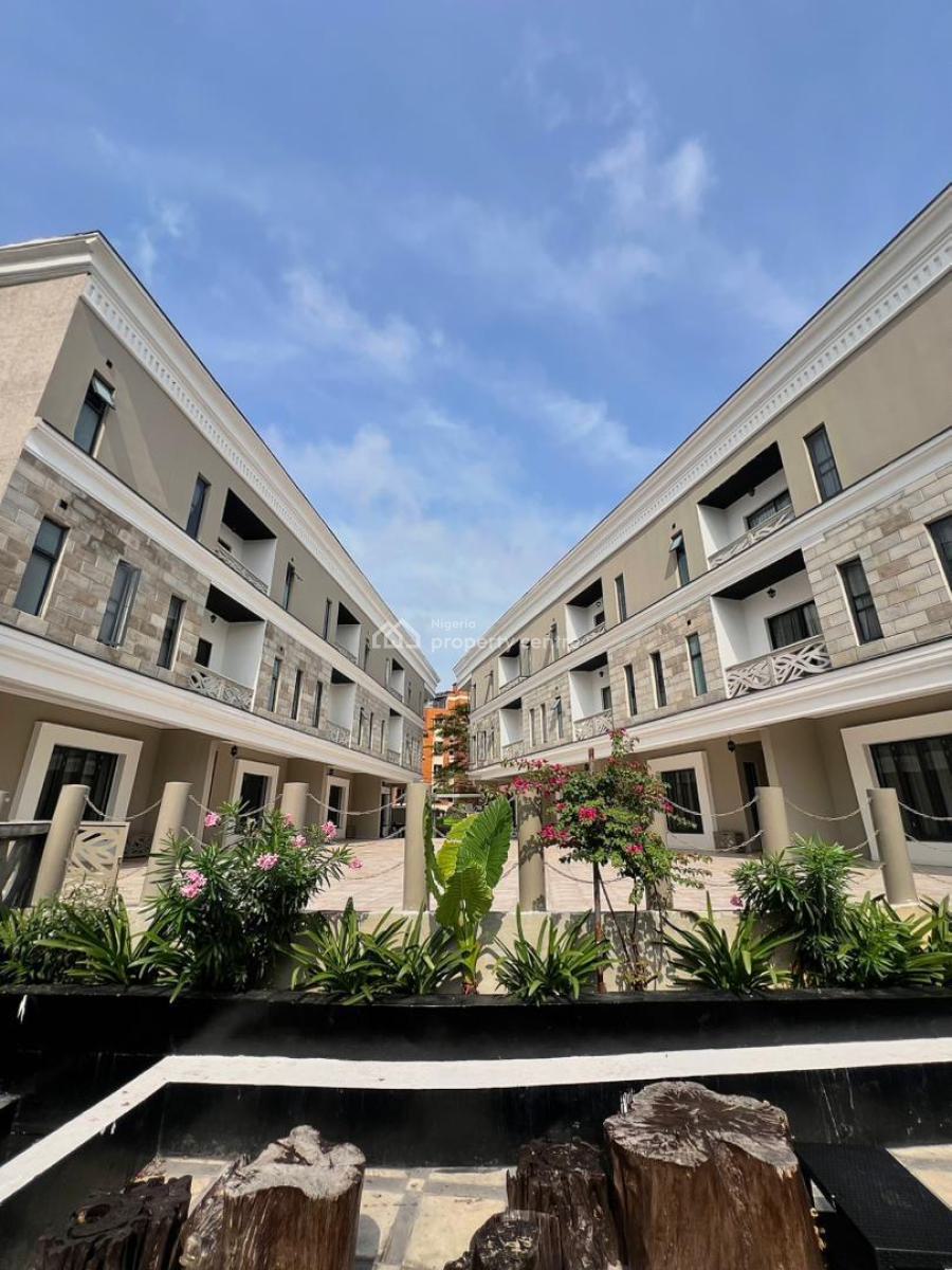 Luxury 5 Bedroom Terrace with Bq, Park View, Ikoyi, Lagos, Terraced Duplex for Rent
