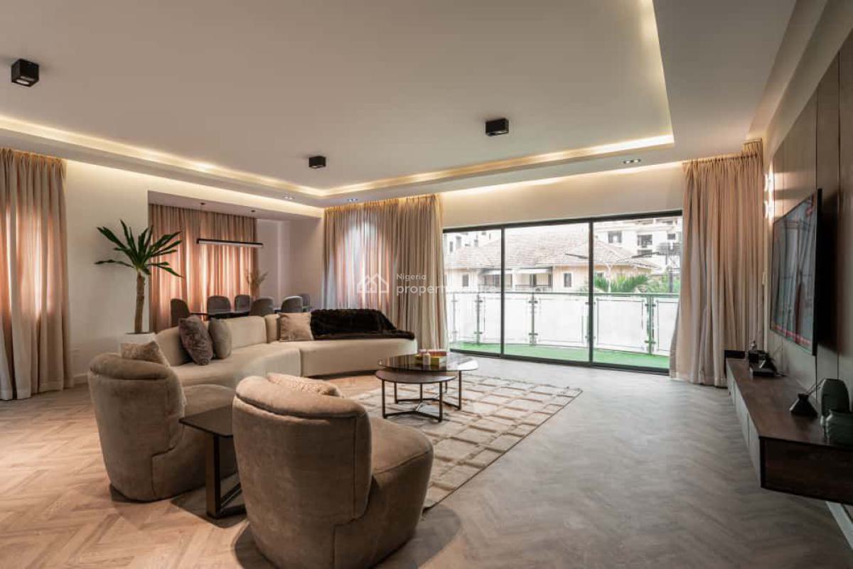 Fully Furnished & Serviced 3-bed Apartments  Banana Island Road, Ikoy, Ikoyi, Lagos, House for Rent