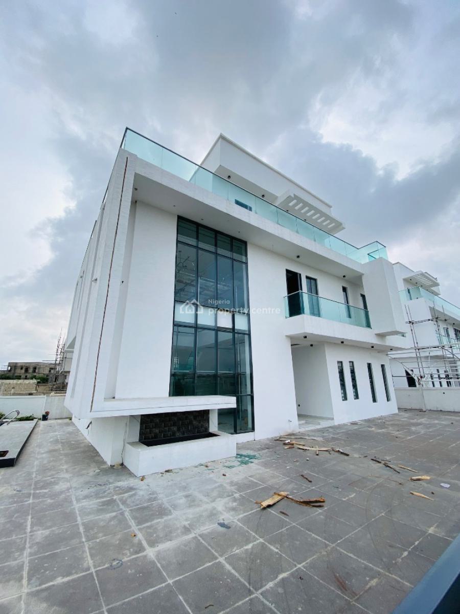 Luxury 5 Bed Fully Detached with Swimming Pool, Cinema, Royal Garden, Ajah, Lagos, Detached Duplex for Sale