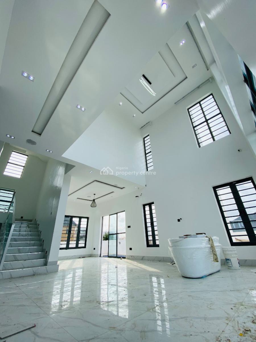 Luxury 5 Bed Fully Detached with Swimming Pool, Cinema, Royal Garden, Ajah, Lagos, Detached Duplex for Sale