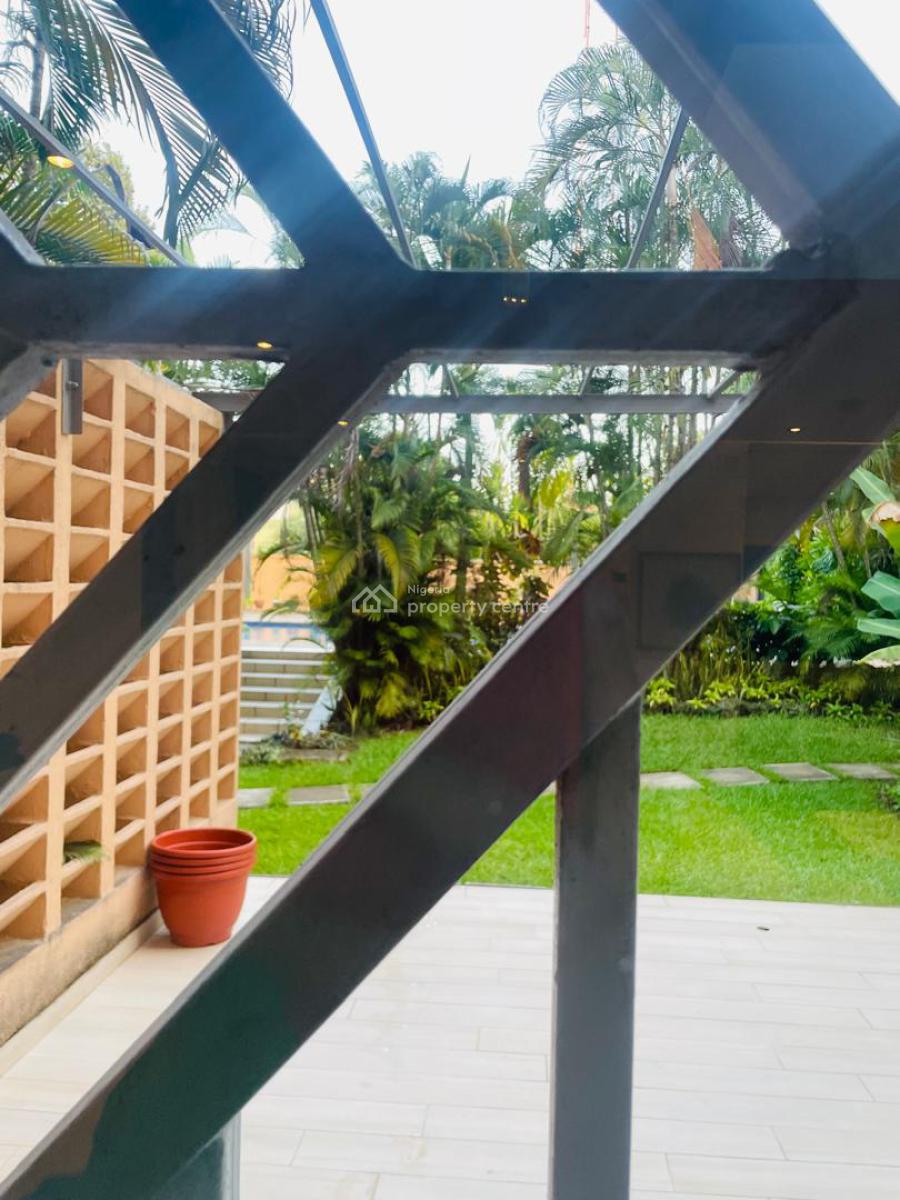 Serviced Furnished 5bedroom Townhouse  with Garden Space, By Gerard Road, Old Ikoyi, Ikoyi, Lagos, House for Rent