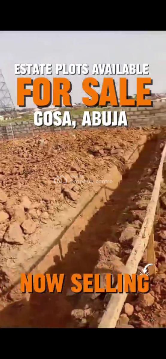 Estate Plots Various Sizes at a Fast Developing Estate, Airport Road, Lugbe. Abuja, Goza, Lugbe District, Abuja, Residential Land for Sale