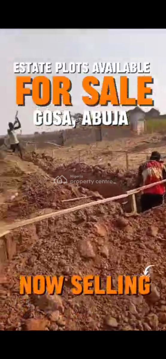 Estate Plots Various Sizes at a Fast Developing Estate, Airport Road, Lugbe. Abuja, Goza, Lugbe District, Abuja, Residential Land for Sale