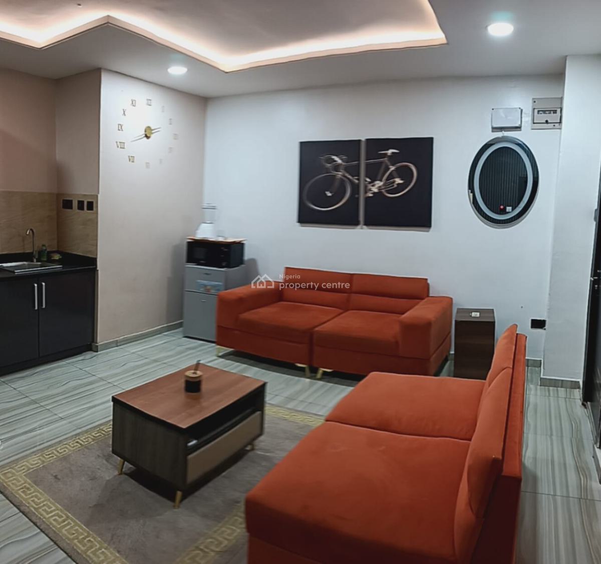 Luxury 1 Bedroom Apartment, Harmony Estate, Ogba, Ikeja, Lagos, Flat / Apartment Short Let