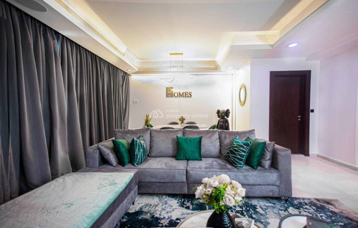 Our Spacious One Bedroom Apartment with City View Balcony, Dining Tabl, Lekki Phase 1, Lekki, Lagos, Flat / Apartment Short Let