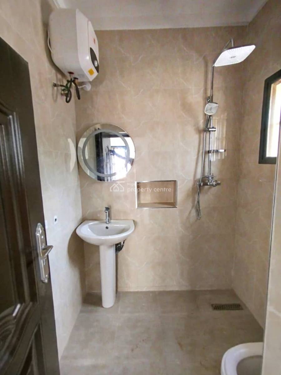 Newly Built 3 Bedrooms Flat with a Bq Tarred Road, Jahi, Abuja, Flat / Apartment for Rent