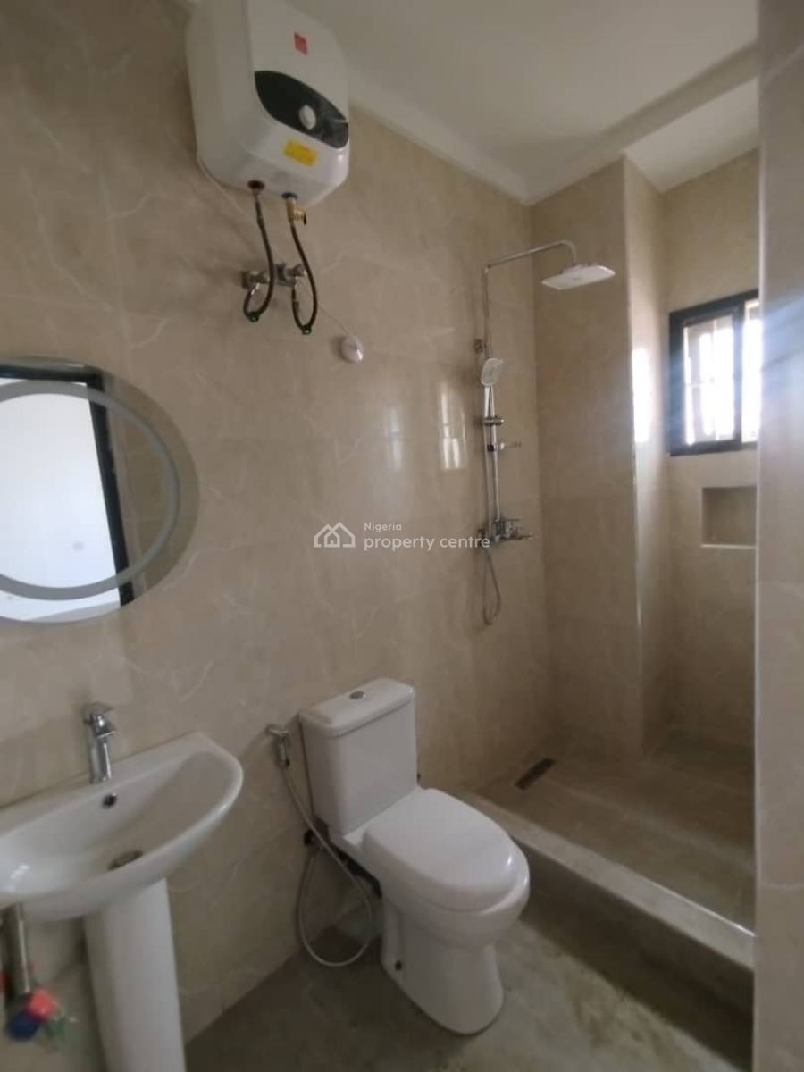 Newly Built 3 Bedrooms Flat with a Bq Tarred Road, Jahi, Abuja, Flat / Apartment for Rent