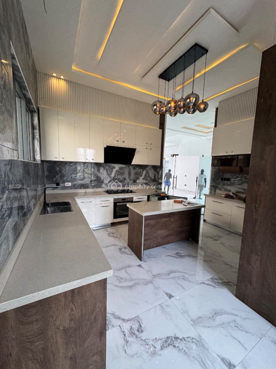 Spacious 5bedroom Fully Detached House with Pool and Elevator, Osapa London, Lekki, Lagos, Detached Duplex for Sale