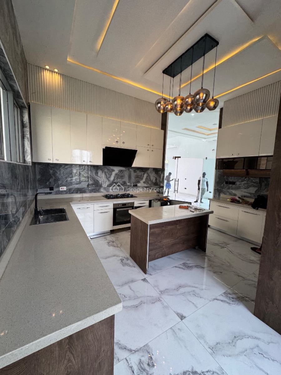 Spacious 5bedroom Fully Detached House with Pool and Elevator, Osapa London, Lekki, Lagos, Detached Duplex for Sale