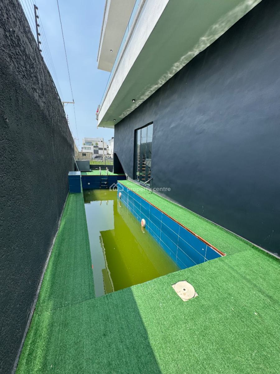 Spacious 5bedroom Fully Detached House with Pool and Elevator, Osapa London, Lekki, Lagos, Detached Duplex for Sale