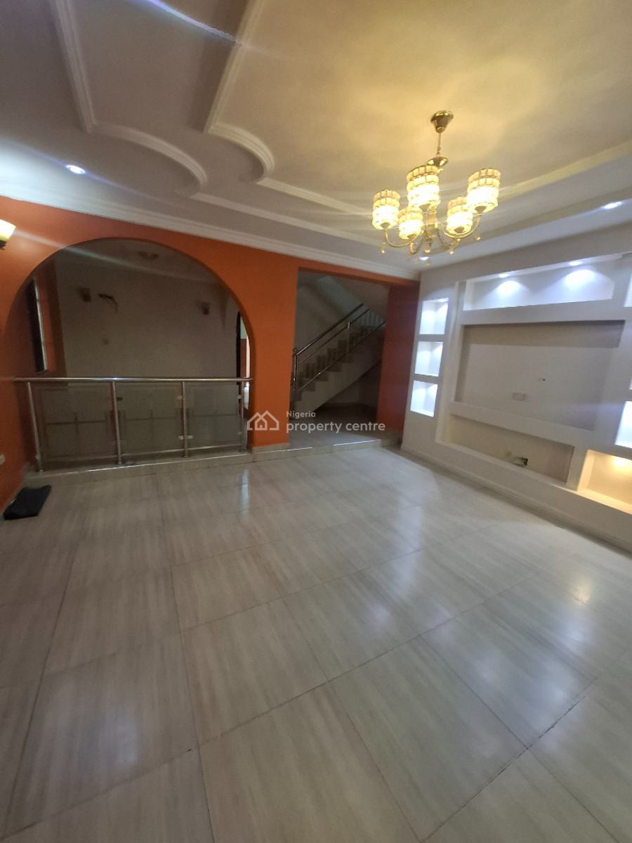 Luxury Pay and Park in 5bedroom Duplex with a Room Bq, Omole Phase2, Omole Phase 2, Ikeja, Lagos, Semi-detached Duplex for Rent