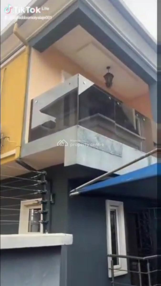 Awoof Don Land! a Brand New 5 Bedroom Duplex, Akerele Estate, Abule Egba, Agege, Lagos, House for Sale