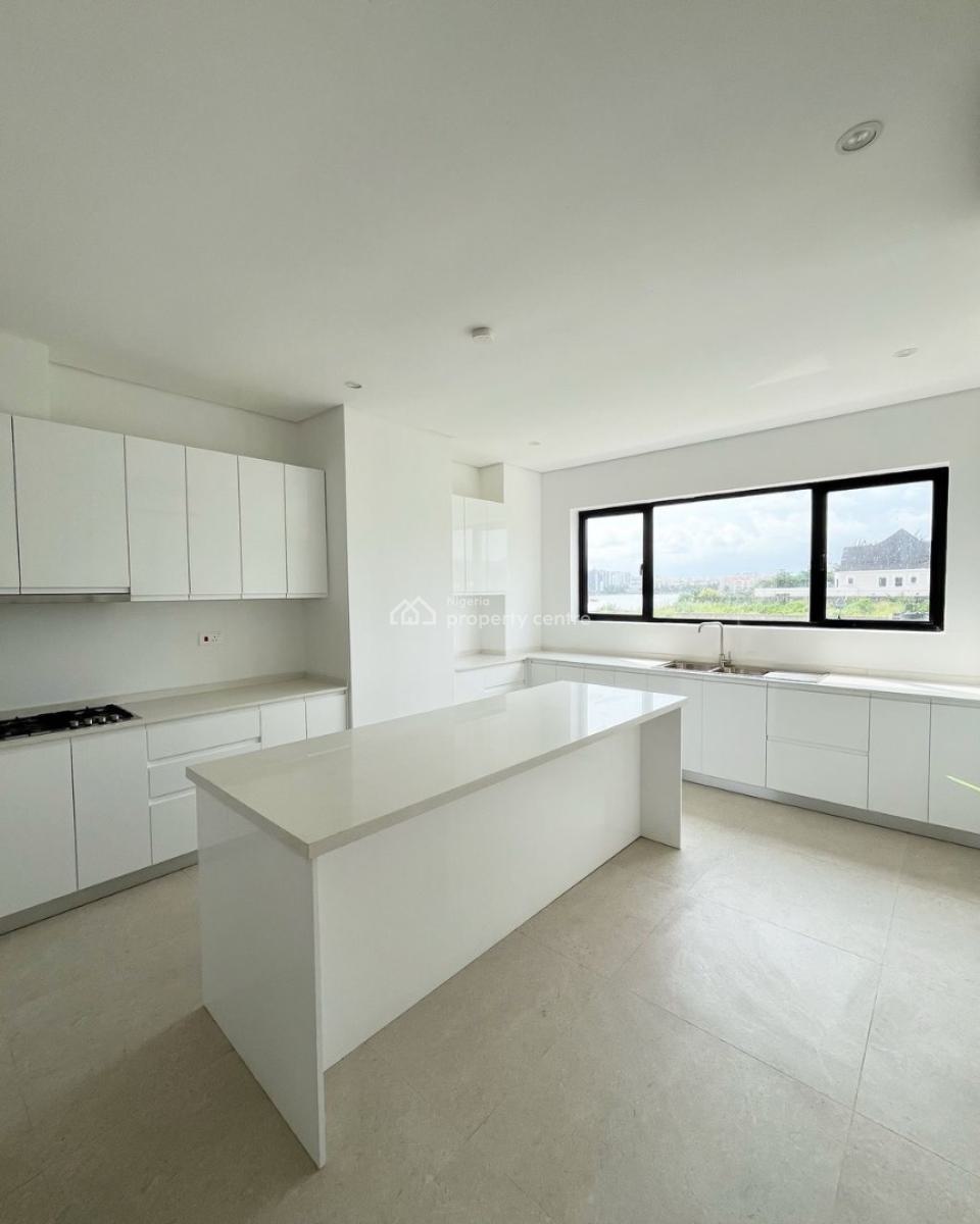 Newly Built Waterfront 5 Bedroom Terrace Triplex, Banana Island, Ikoyi, Lagos, Terraced Duplex for Rent