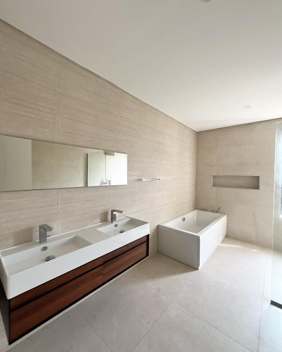 Newly Built Waterfront 5 Bedroom Terrace Triplex, Banana Island, Ikoyi, Lagos, Terraced Duplex for Rent