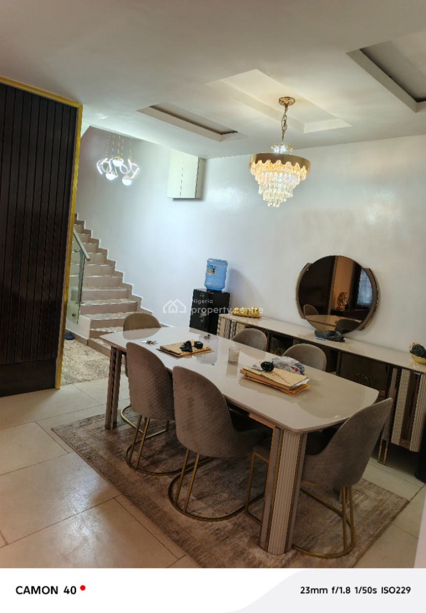 Spacious 4 Bedroom Semi Detached Duolex with Bq, Idu Inside an Estate, Idu Industrial, Abuja, Semi-detached Duplex for Rent