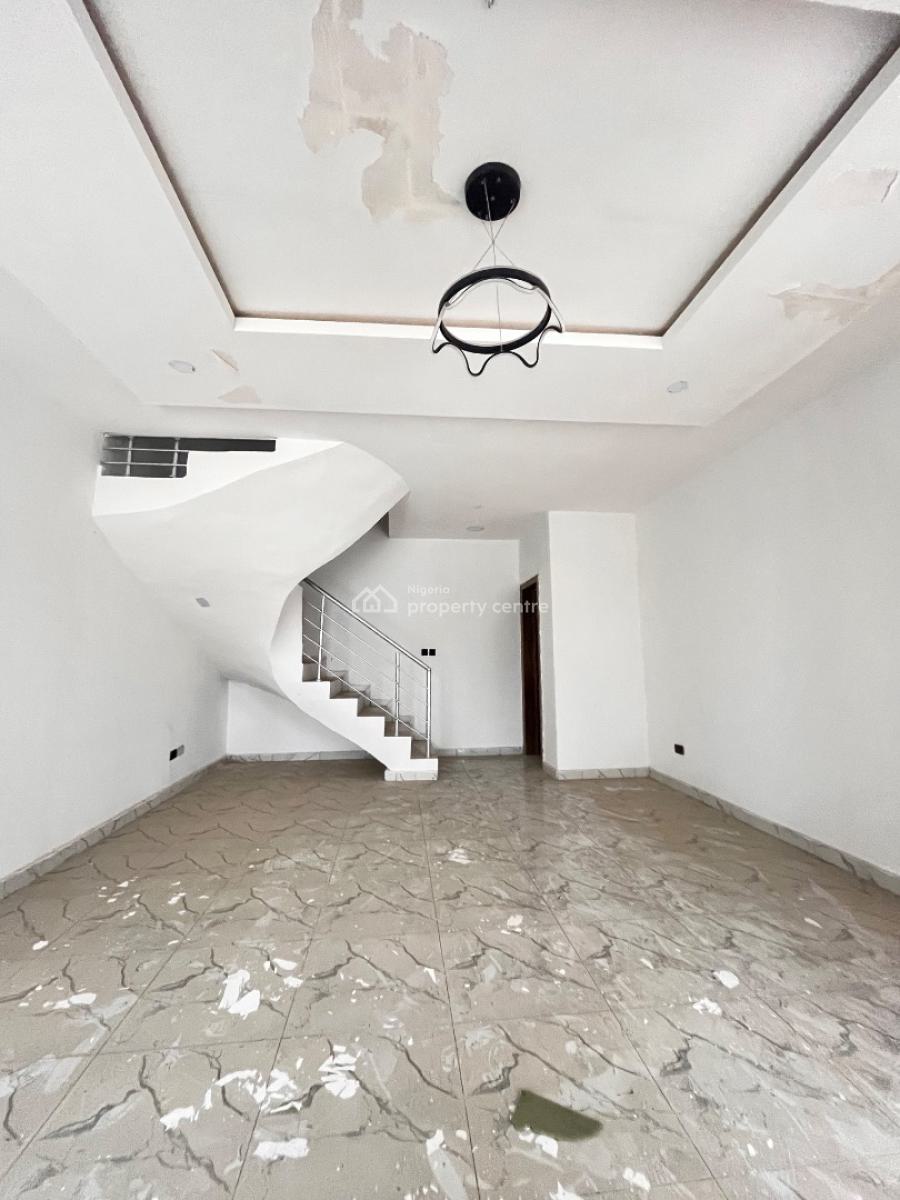 Spacious 4-bedroom Terrace Duplex with Bq in a Secure Luxury Estate, Harris Drive, Vgc, Lekki, Lagos, Terraced Duplex for Sale