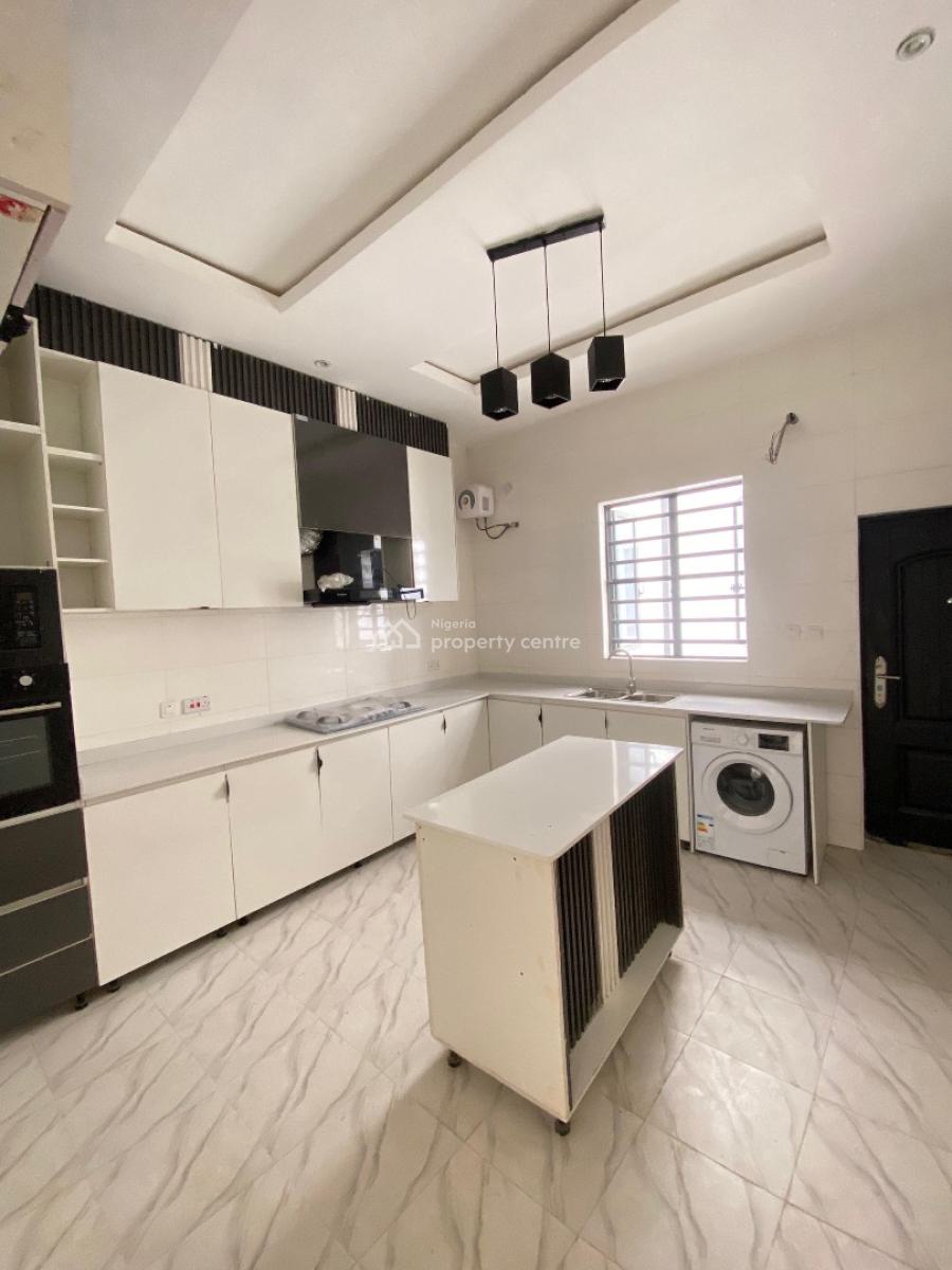 Modern 4-bedroom Semi-detached Duplex with Bq in a Secured Estate, Harris Drive, Vgc, Lekki, Lagos, Terraced Duplex for Sale