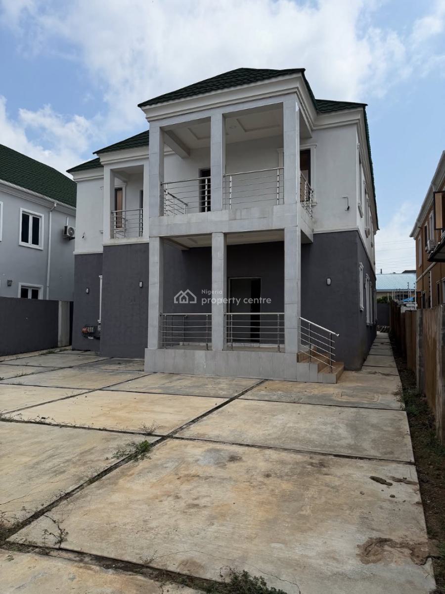 4-bedroom Detached Duplex with a 1-room Apartment Bq and Study, Gwarinpa, Abuja, Detached Duplex for Sale