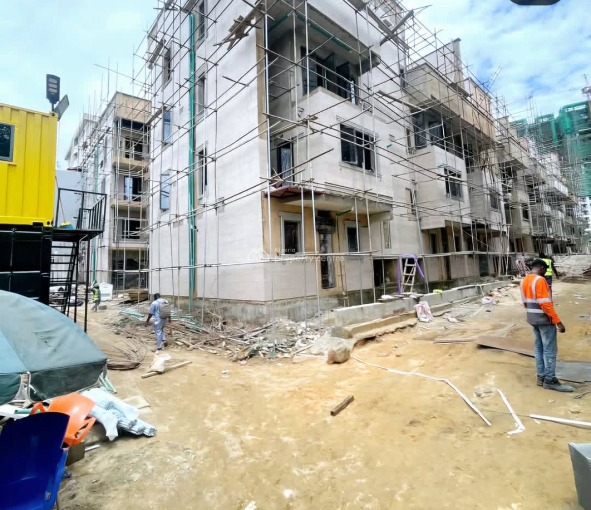 4 Bedroom Terrace Private Rooftop Pool, Elevator, Gym and Bq, Old Ikoyi, Ikoyi, Lagos, Terraced Duplex for Sale