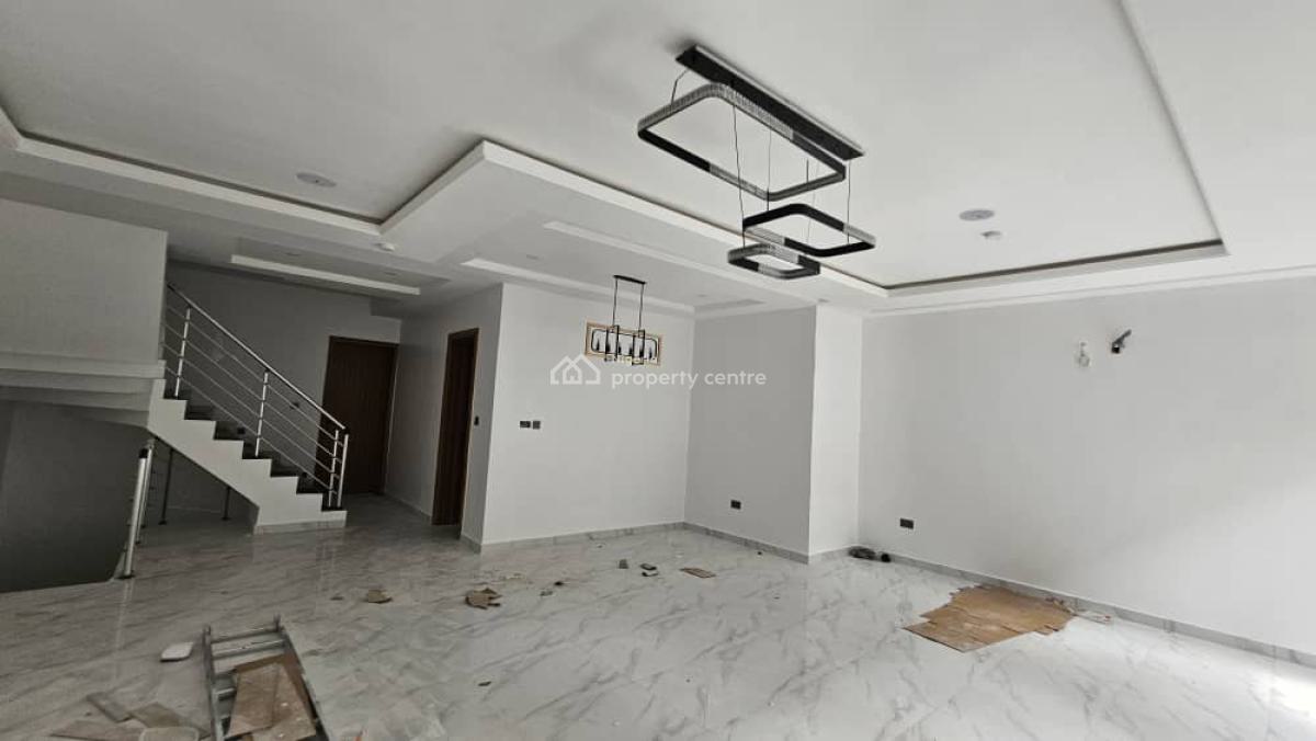 Elegant 5 Bedroom Terrace Duplex with a Room Boys Quarter, Opebi, Ikeja, Lagos, Terraced Duplex for Sale