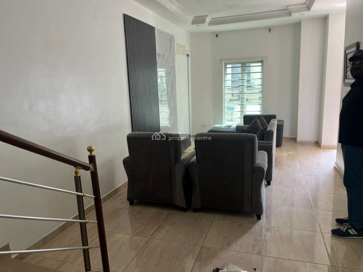 a Neatly and Massively Built 4 Bedroom Semi Detached Duplex, Osapa, Lekki, Lagos, Semi-detached Duplex for Rent