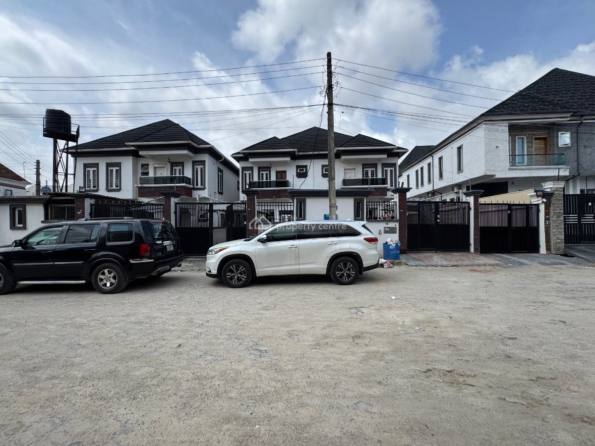 4 Bedroom Semi Detached Duplex with Bq, Ikota Gra, Ikota, Lekki, Lagos, House for Rent