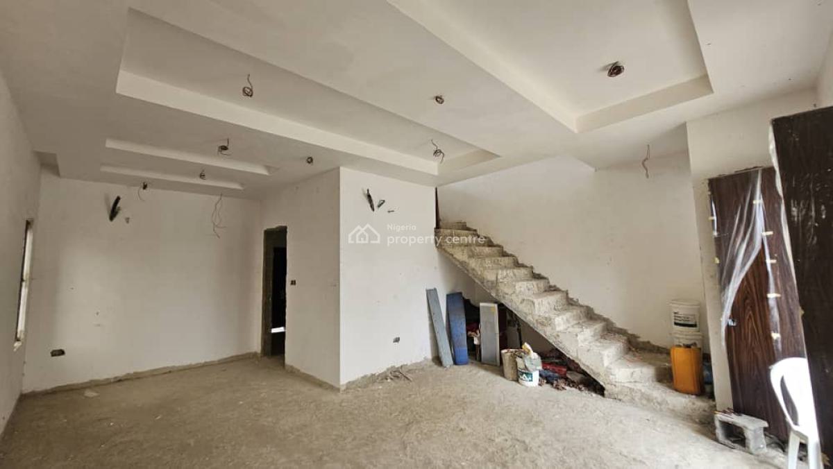 Carcass, Solid and Fantastic Brand New 4 Bed Terrace Duplex with Bq, Awuse, Opebi, Ikeja, Lagos, Terraced Duplex for Sale