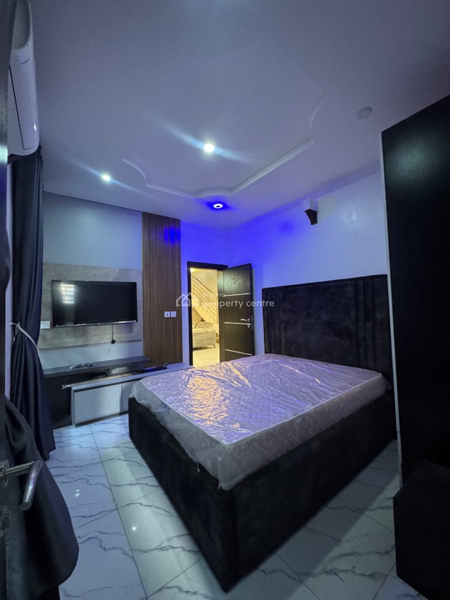 Dont Miss This 5 Bedrom Fully Furnished Self Compound Car Park 6 Cars, Orchid Road Lekki, Lekki, Lagos, Semi-detached Duplex for Sale